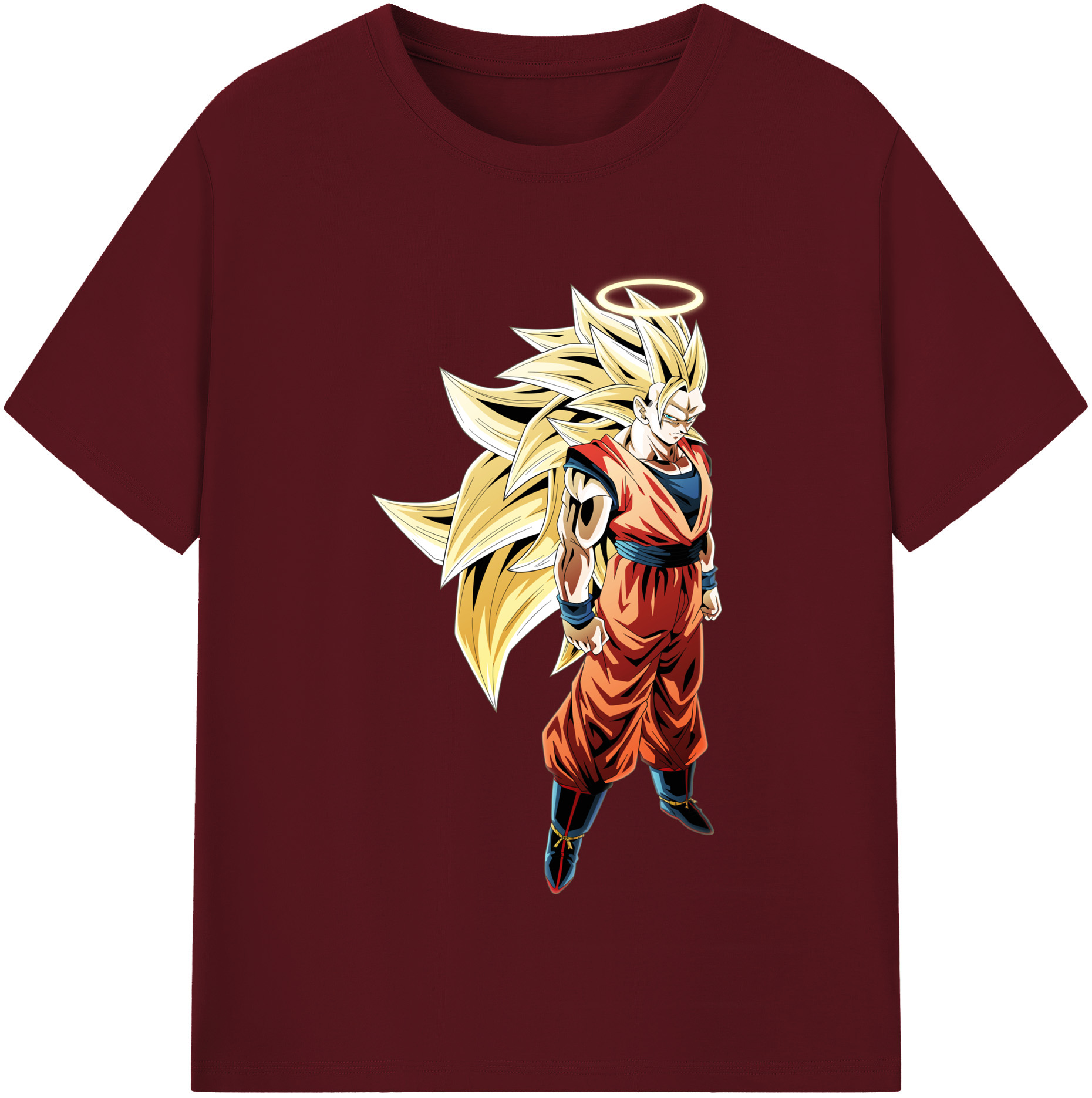 （画像用） ドラゴンボール 孫悟空（そん ごくう）Son Goku カカロット DRAGON BALL Kakarotto 綿100％半袖Tシャツ（フロントプリント）